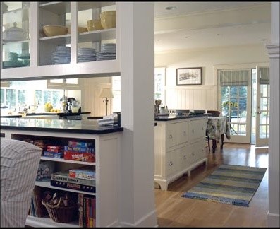 See Thru Kitchen American Traditional Kitchen Chicago By Stuart Cohen Julie Hacker Architects Llc Houzz