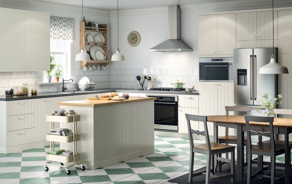 Kitchen - modern kitchen idea in Other
