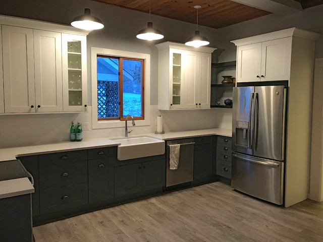 Sequim Farmhouse - Country - Kitchen - Seattle - by Danny Steiger ...