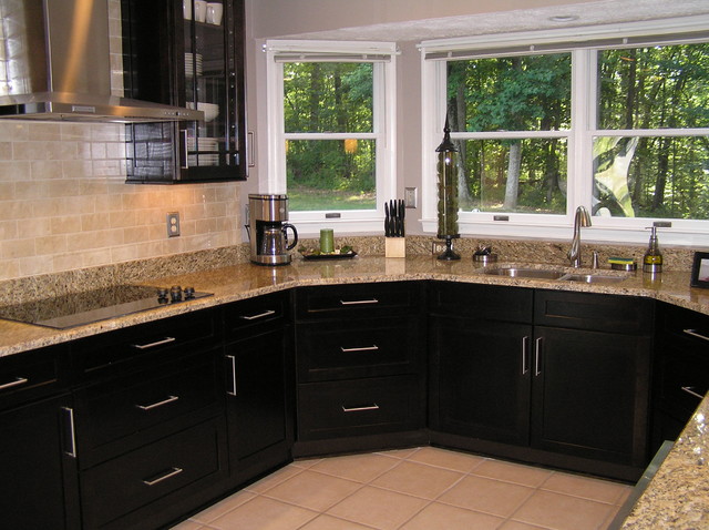Shaker Kitchen Cherry Peppercorn Kitchen Dc Metro By Reico Kitchen Bath Houzz