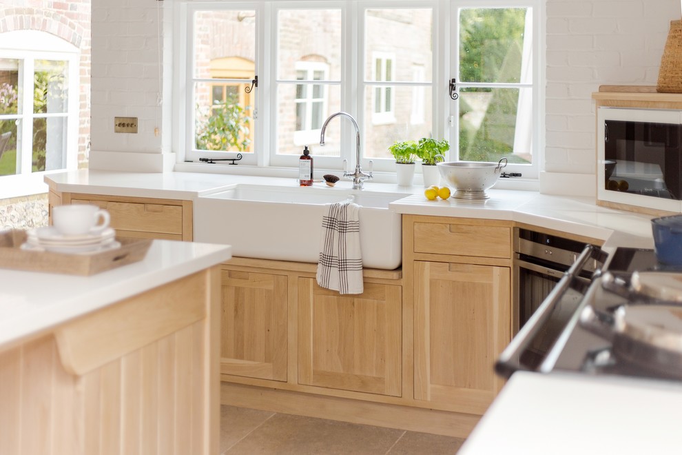 Mountain style kitchen photo in Other