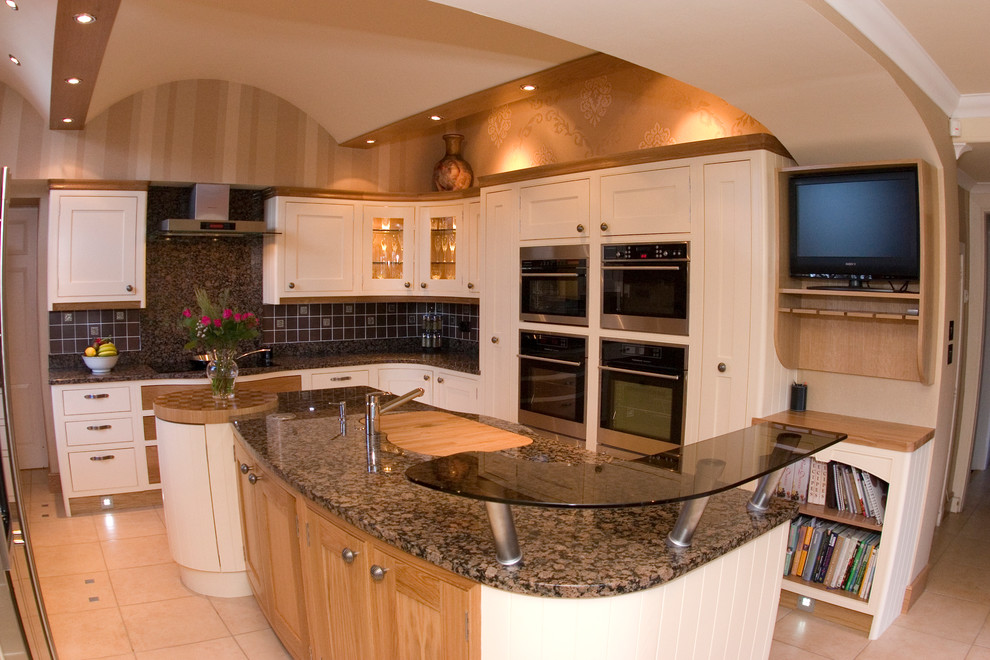 Shaker Style Kitchen Traditional Kitchen Glasgow Houzz