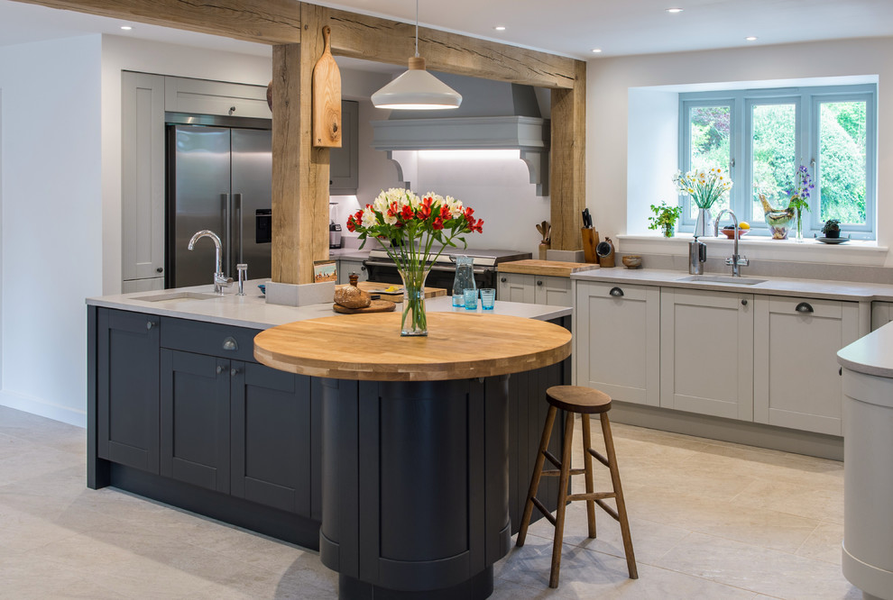 Inspiration for a country kitchen in Devon.