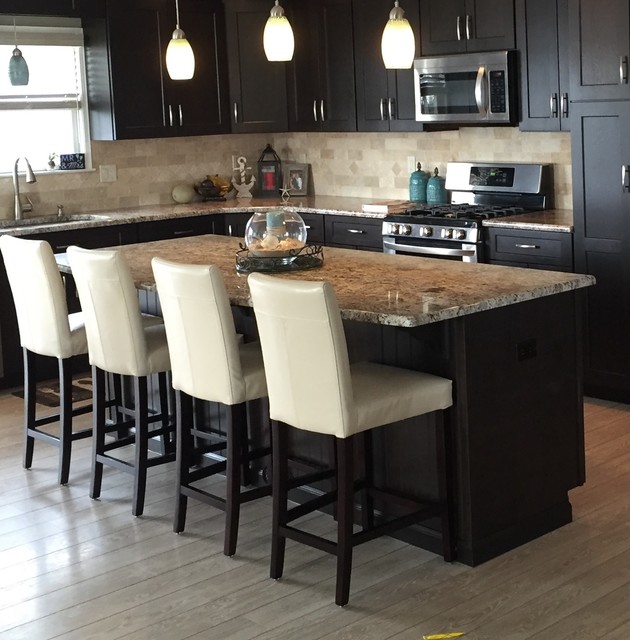 Shark River Hills Waterfront Home Transitional Kitchen New York