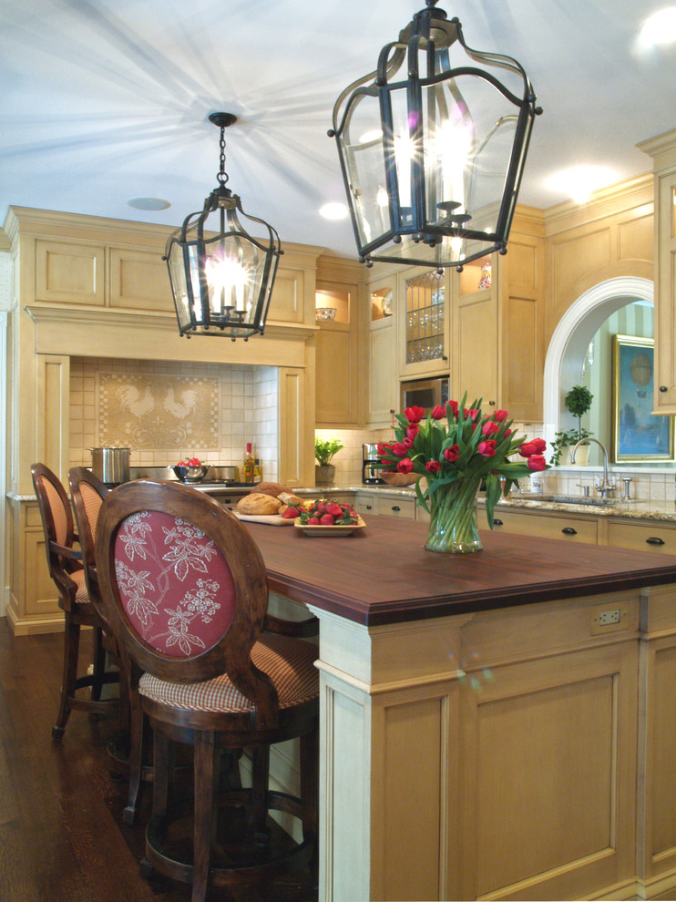 Ornate kitchen photo in Philadelphia