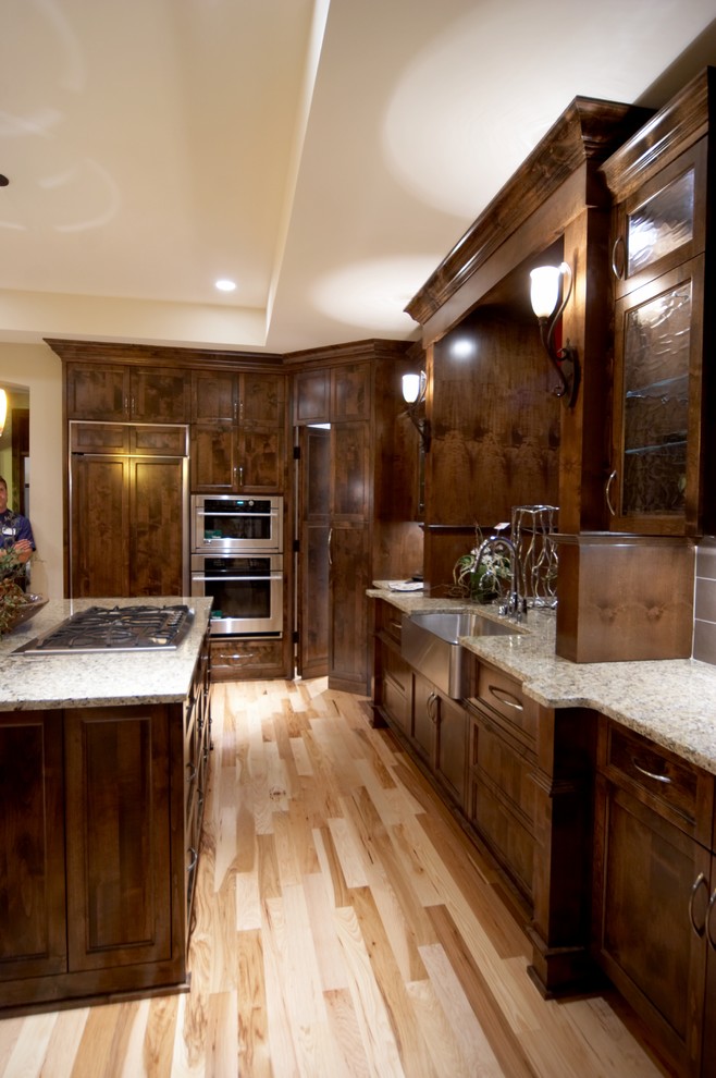 This is an example of a bohemian kitchen in Omaha.