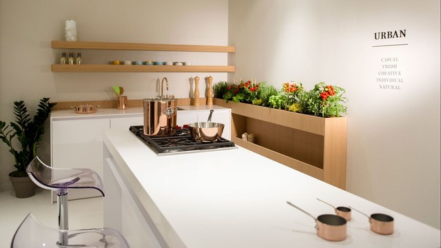 Siematic Pure Design White Kitchen With Indoor Herb Garden Contemporary Kitchen Sydney By Siematic Sydney