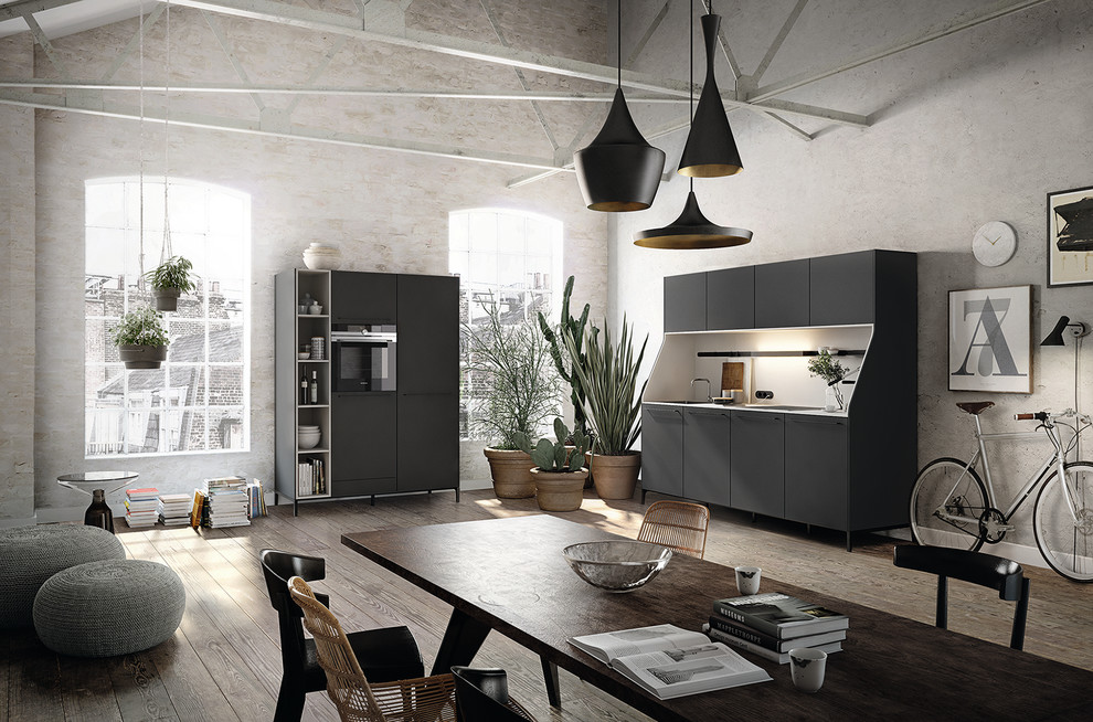 Inspiration for an urban kitchen in Other.