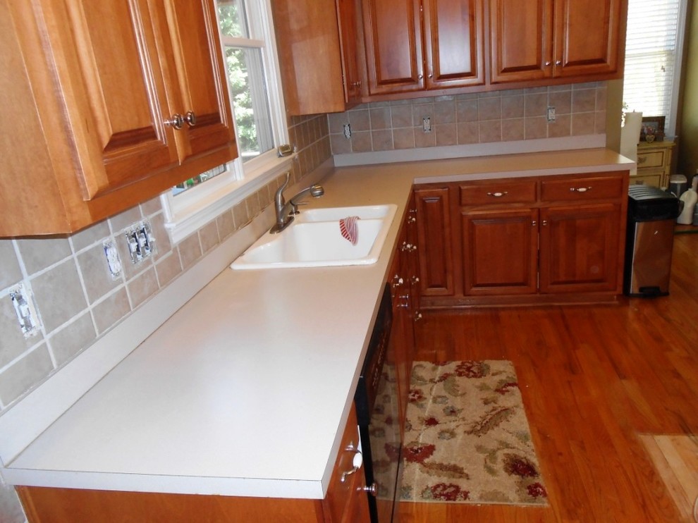 This is an example of a classic kitchen in Charlotte.