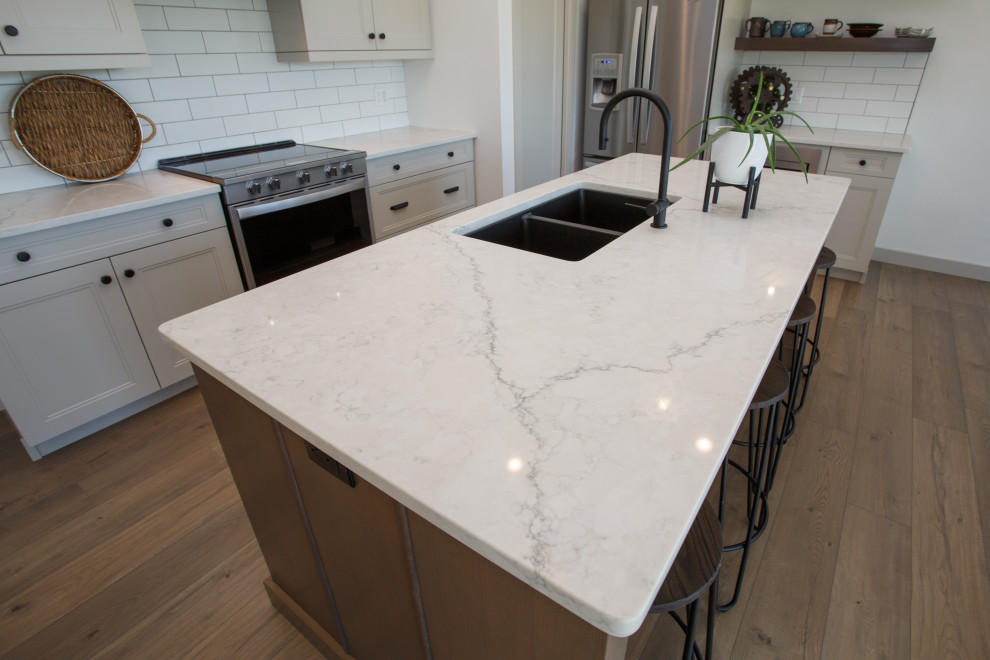 Sierra Road New Home Custom Kitchen Medicine Hat Beach Style Calgary By Design Kitchens Countertops Houzz Custom Kitchen Medicine Hat, Custom Cabinets Medicine Hat
