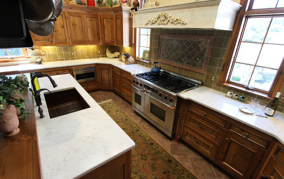 Silestone Countertops on Existing Kitchen Cabinets ~ Akron ...