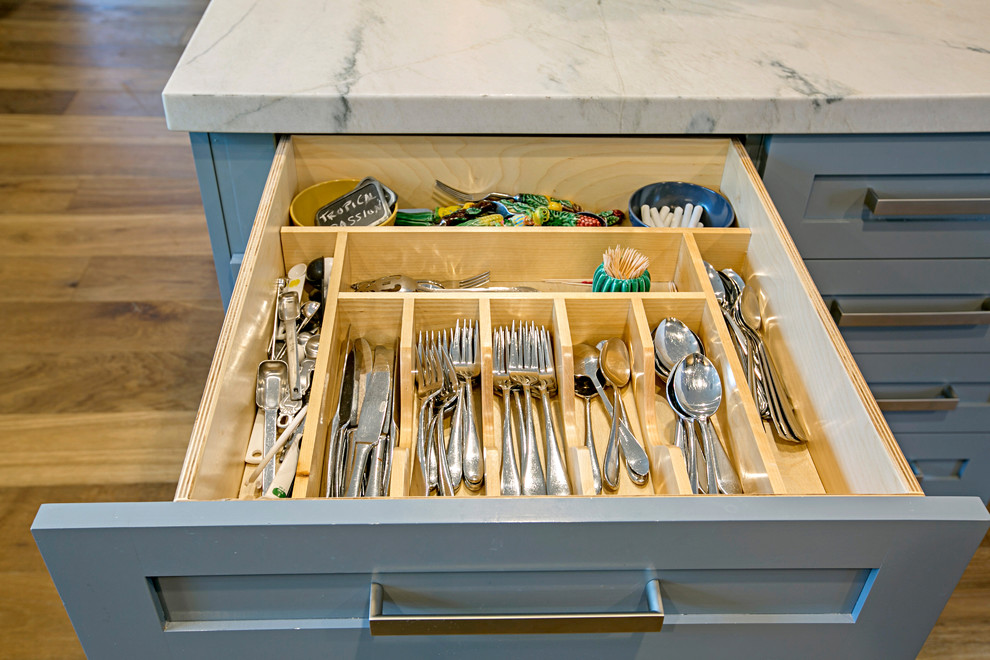 silverware dividers Transitional Kitchen San Diego by UNIQ