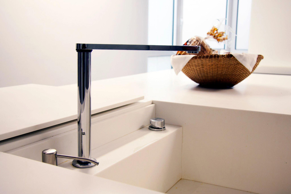 Sink with hidden faucet. - Modern - Kitchen - San Francisco - by Isolina  Mallon Interiors | Houzz