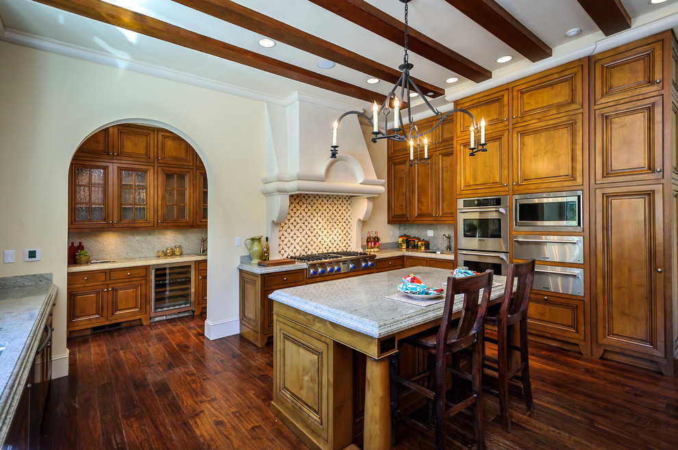 This is an example of a mediterranean kitchen in San Francisco.