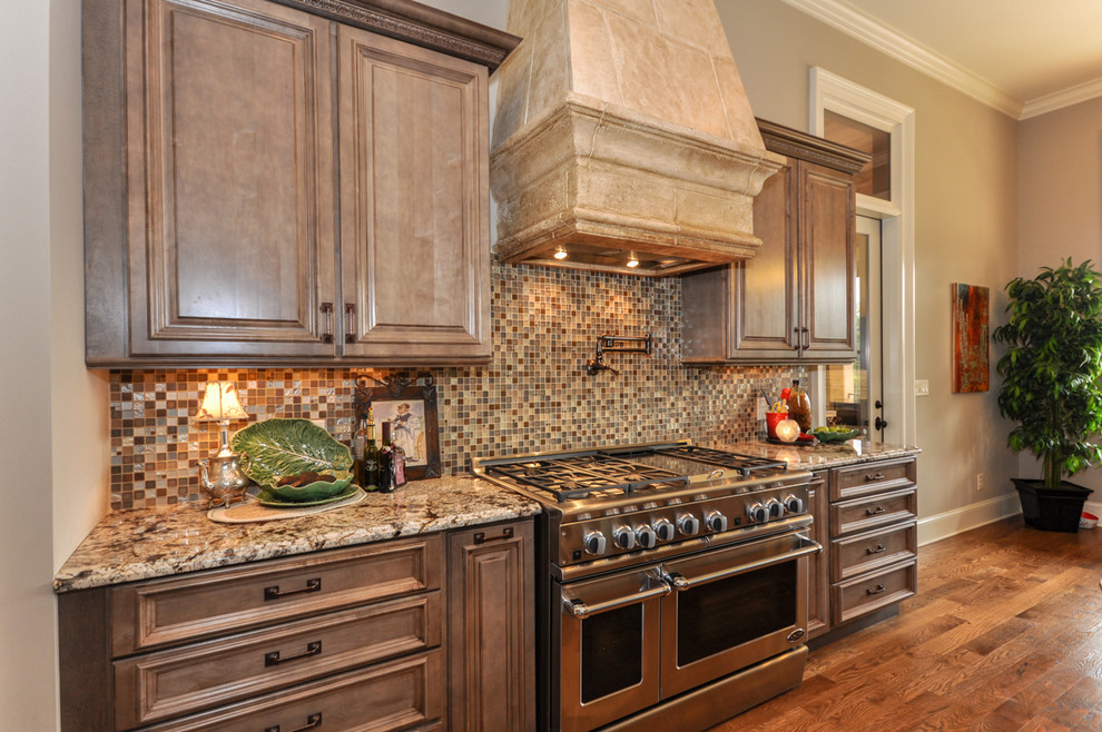 Skyview Home Eclectic Kitchen Atlanta by Abernathy Custom Homes