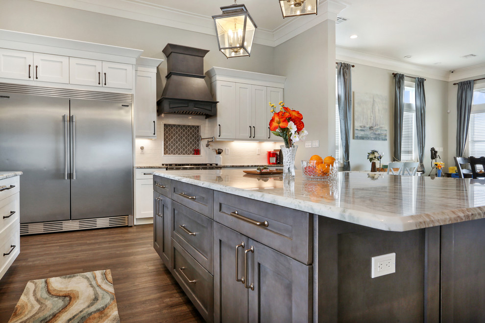 Slidell Lake Front Transitional Kitchen New Orleans by Ambiance