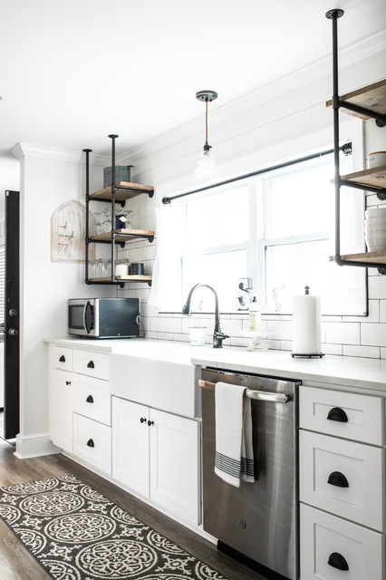 Narrow store farmhouse cabinet