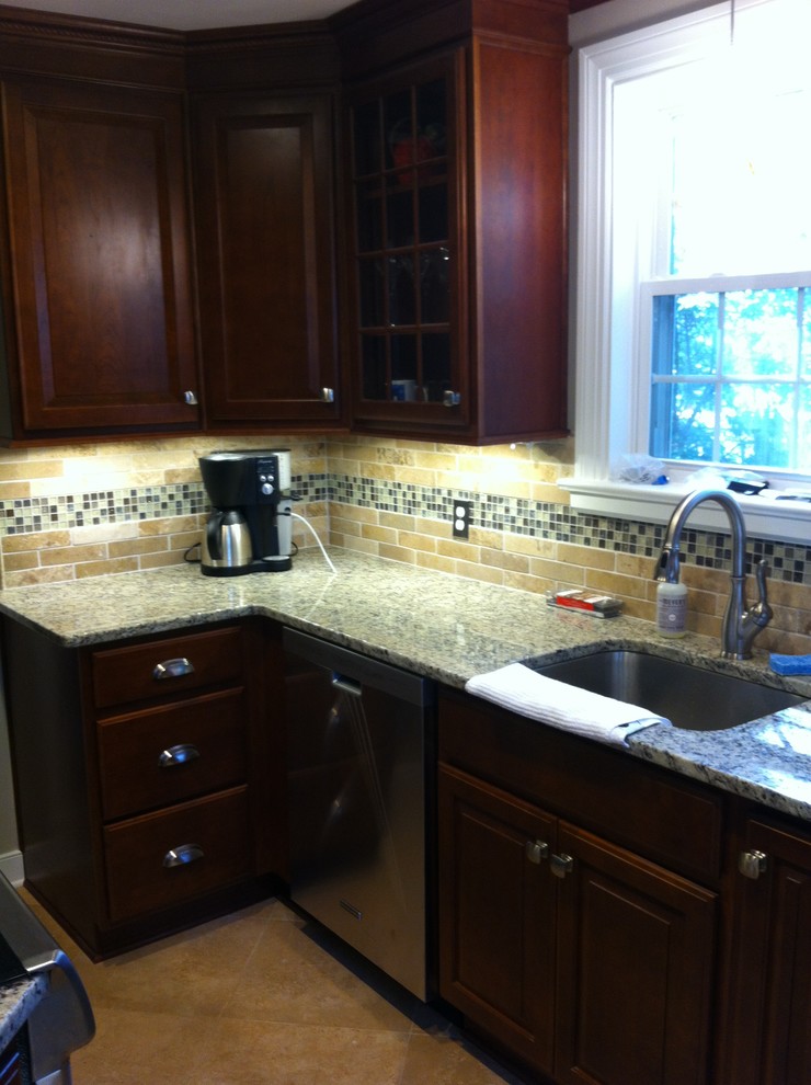 Small Galley Kitchen - Traditional - Kitchen - Richmond - by Virginia ...