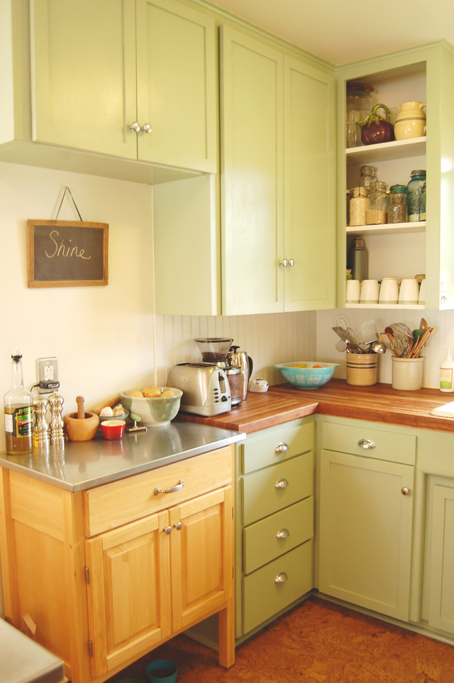 Small Kitchen, Big Life Eclectic Kitchen Portland by Lola Nova