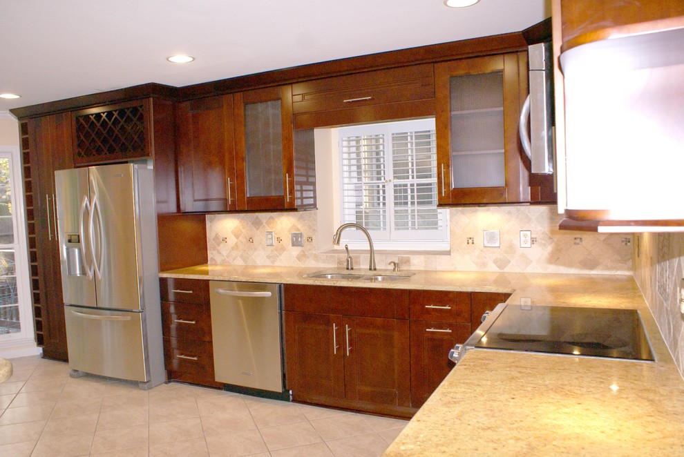 Small Kitchen Makeover - Modern - Kitchen - Atlanta - by Atlanta Legacy ...
