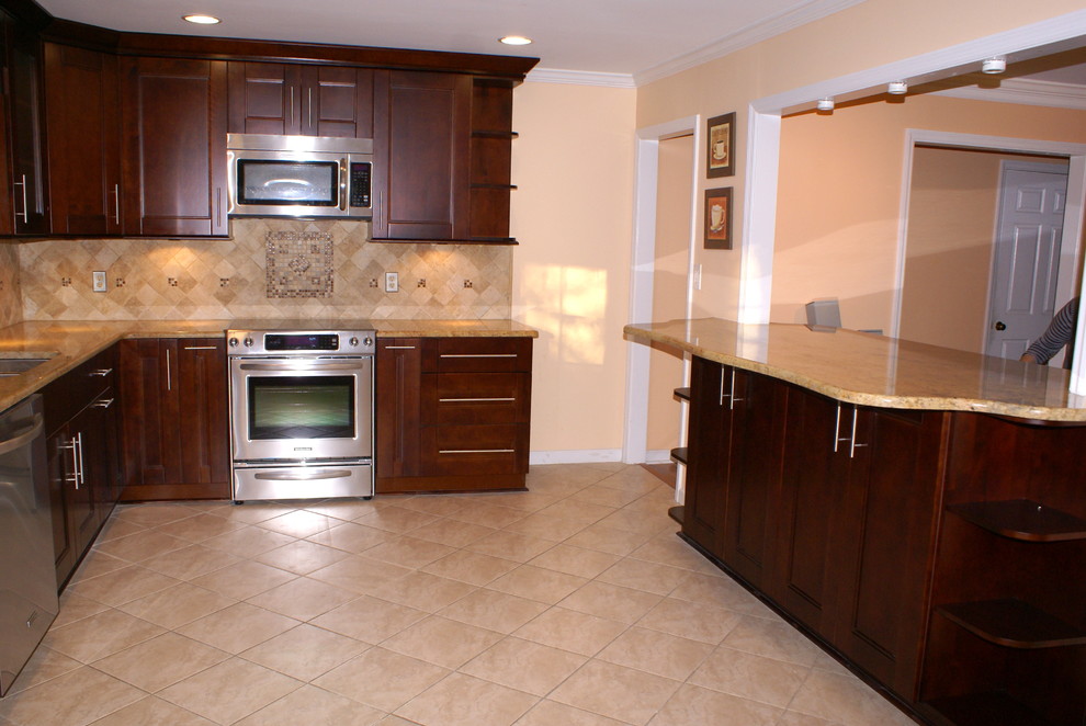 Small Kitchen Makeover - Modern - Kitchen - Atlanta - by Atlanta Legacy ...