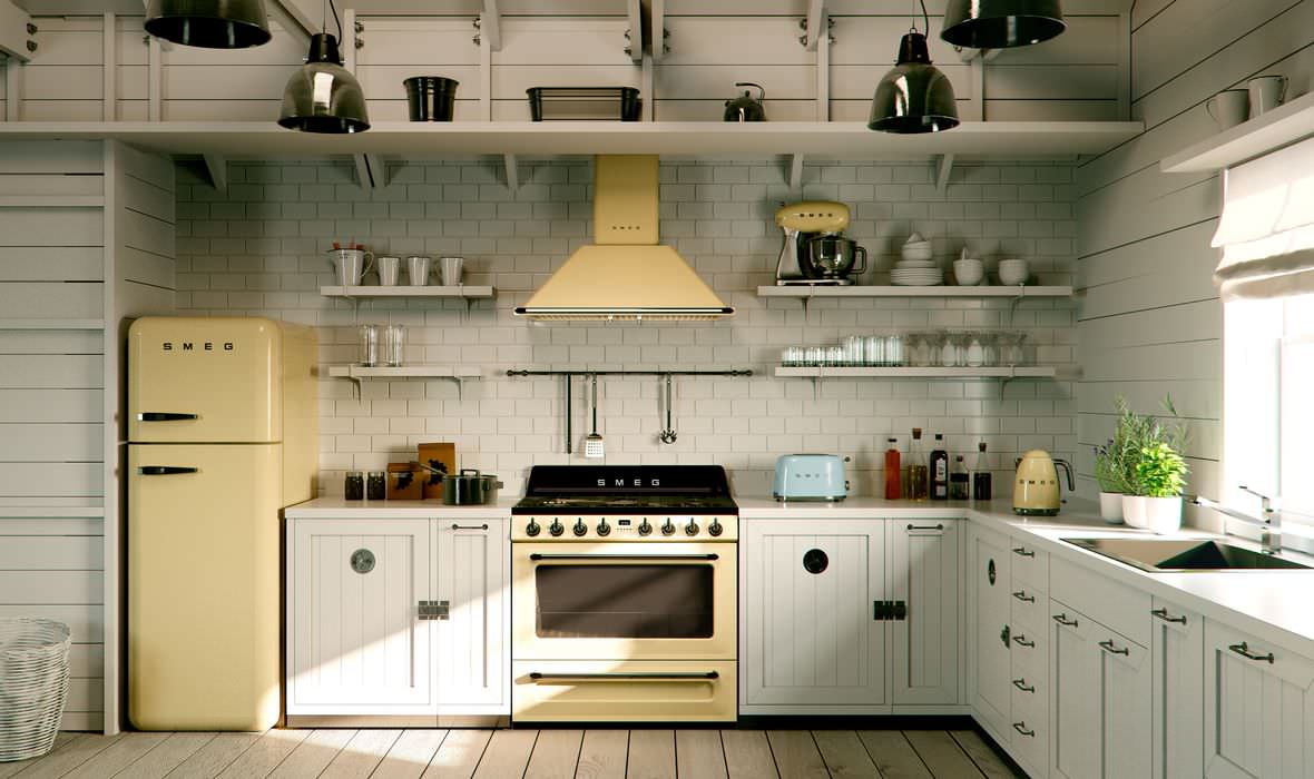 Smeg - Neutral, calm, therapeutic. Create a space of relaxation and repose  in your very own kitchen with our exquisite range of cream coloured kitchen  appliances.