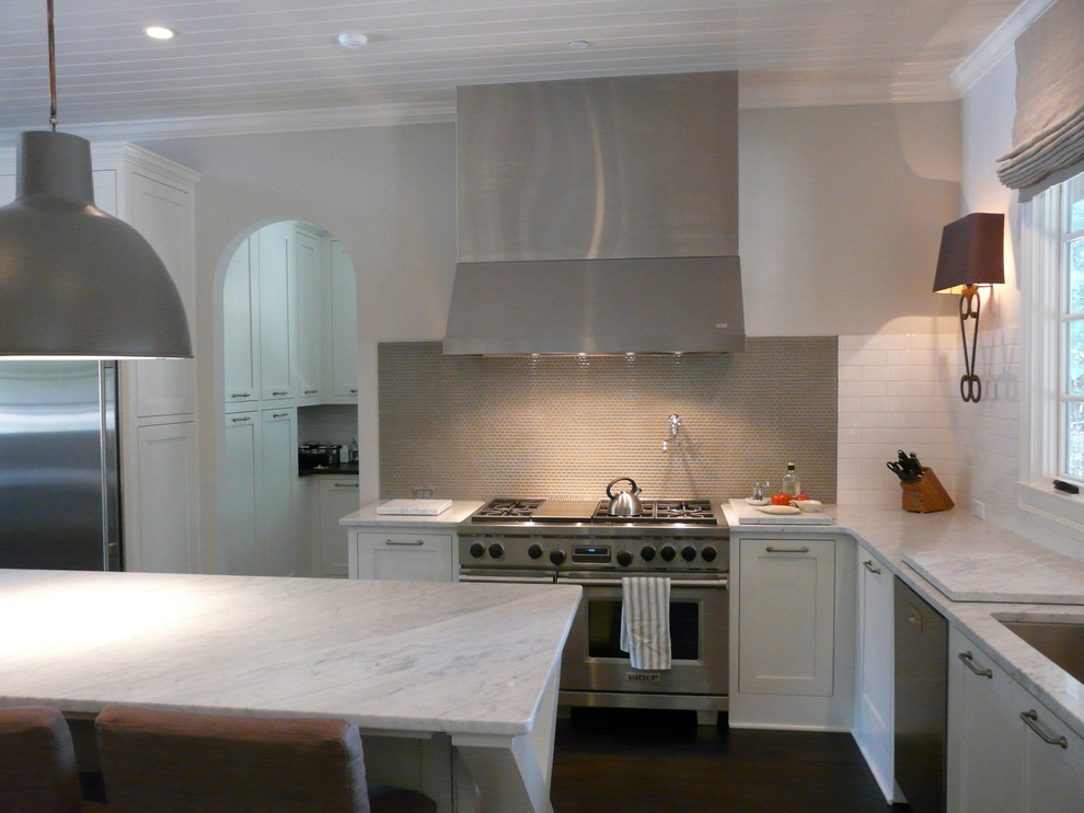 Smith Eclectic Kitchen Atlanta by Keystone Millworks Inc Houzz