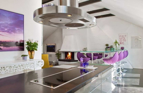 Design ideas for a modern kitchen in Amsterdam.