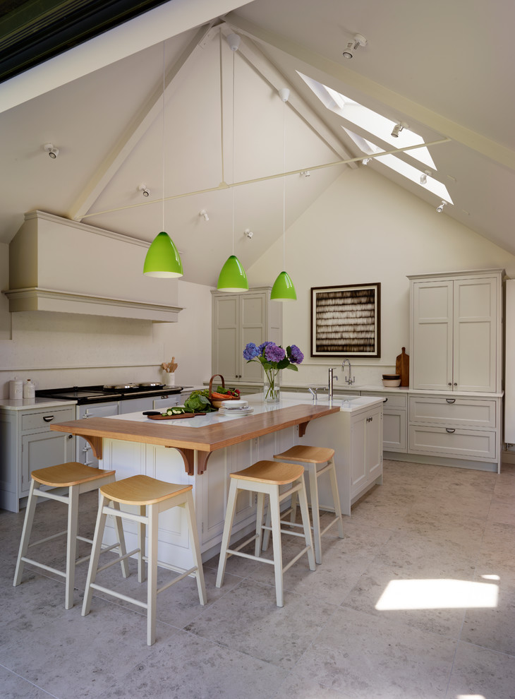 Landhaus Küche in Oxfordshire