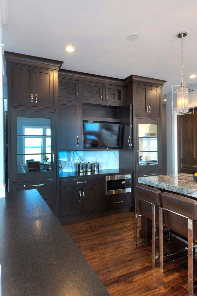 Soft Modern with a Touch of Bling Modern Kitchen Other by