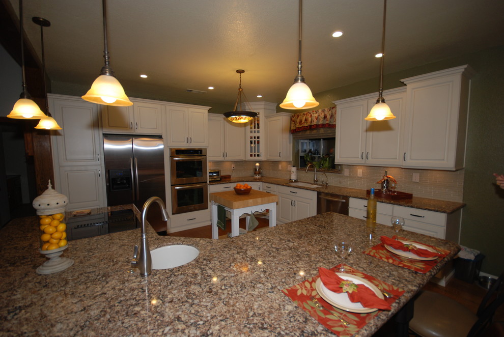 Soft White/Canterbury Traditional Kitchen Other by Blue River