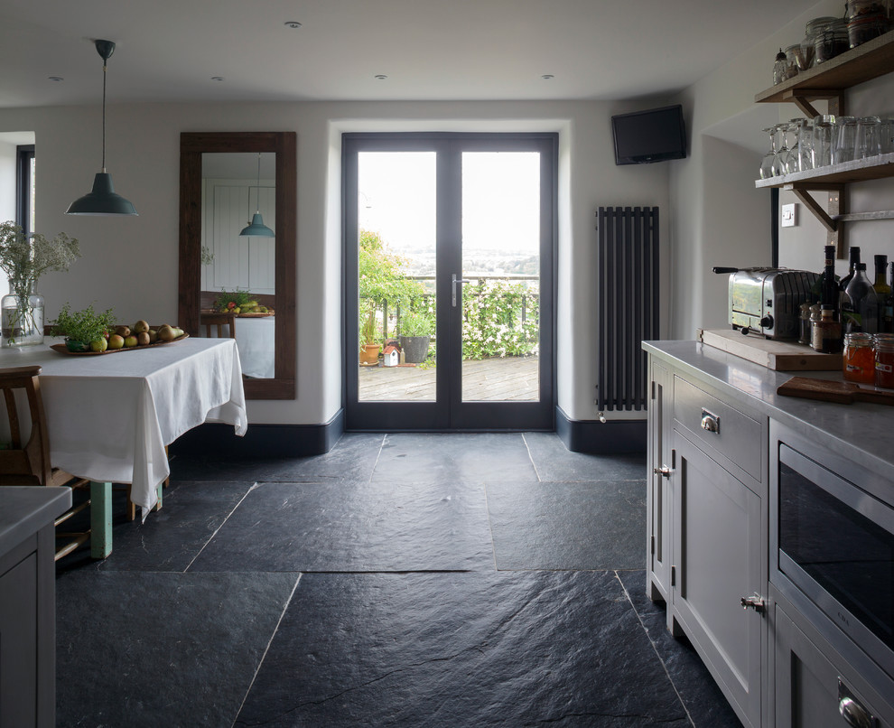 Inspiration for a rural kitchen in Cornwall.