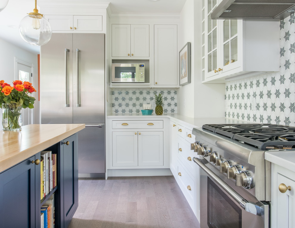 Somerville, MA Kitchen Bringing the Light In Transitional Kitchen