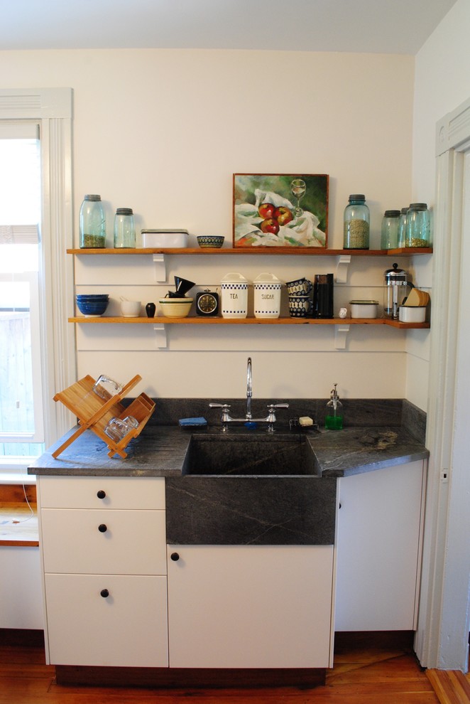 Somerville, MA kitchen remodel - Farmhouse - Kitchen ...