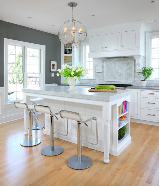 Gray + White Kitchen Remodel