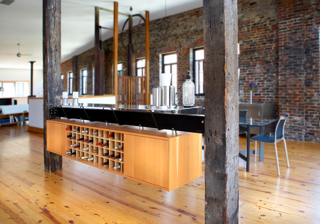 Soulard loft apartment - Industrial - Cocina - St Louis - de Studio