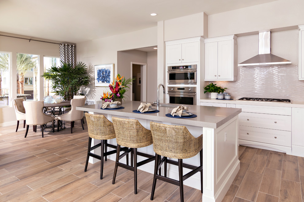 Inspiration for a beach style kitchen in San Diego.