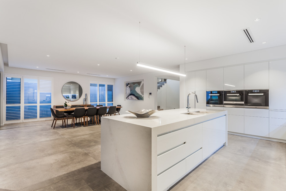 South Perth Custom Build Contemporary Kitchen Perth by