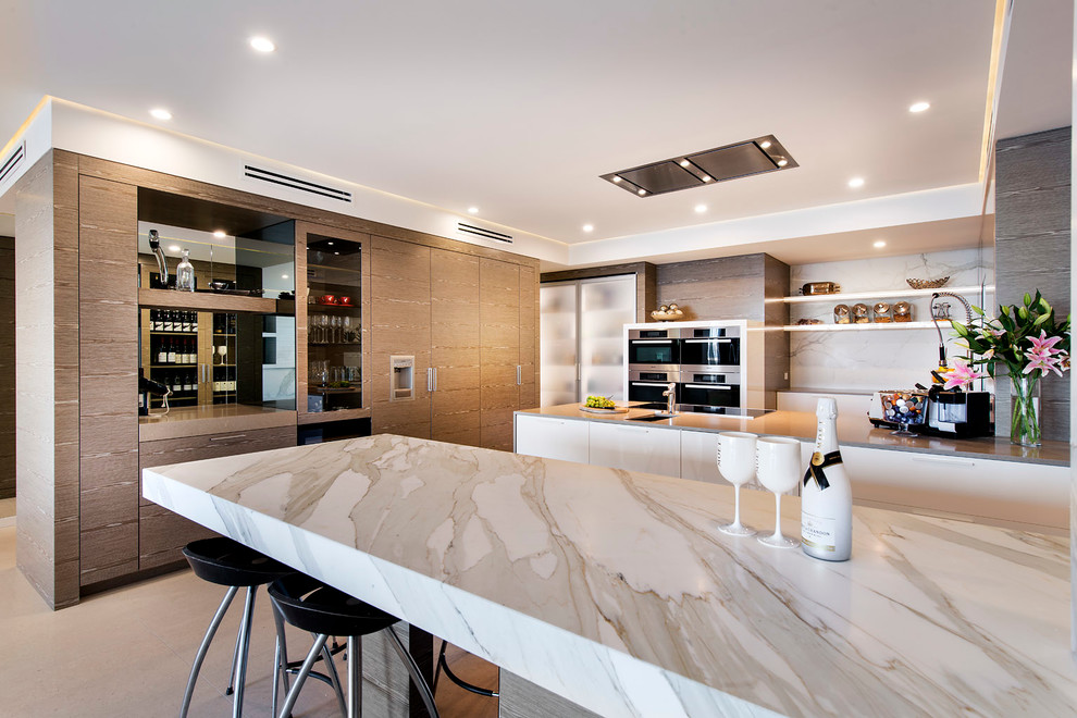 Trendy kitchen photo in Perth