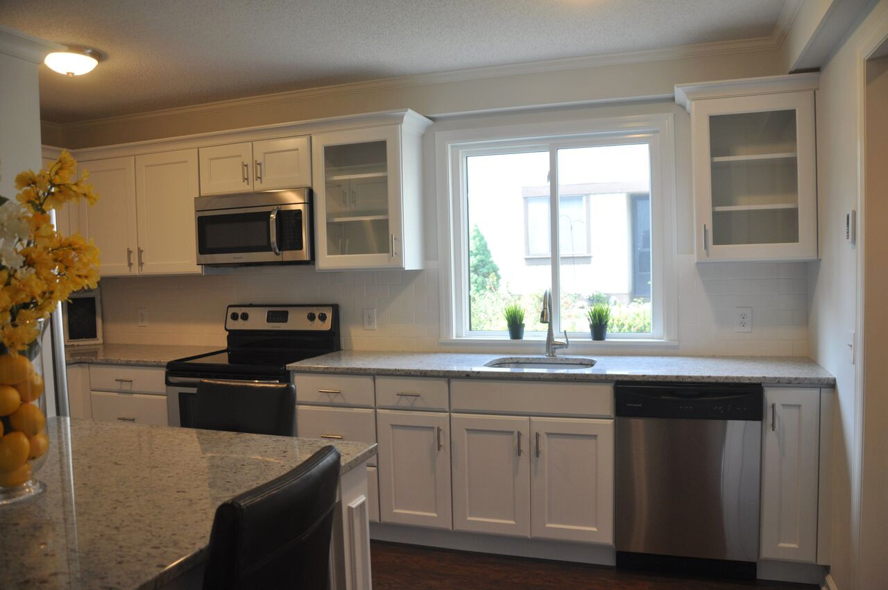 Southbury Merillat Classic Ralston Full Overlay White Kitchen New York By Northeast Cabinet Design Inc Houzz