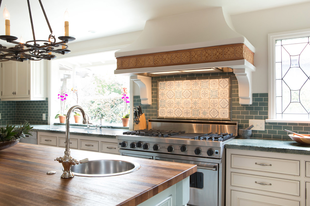 Spanish Bohemian in South Pasadena - Mediterranean - Kitchen - Los ...