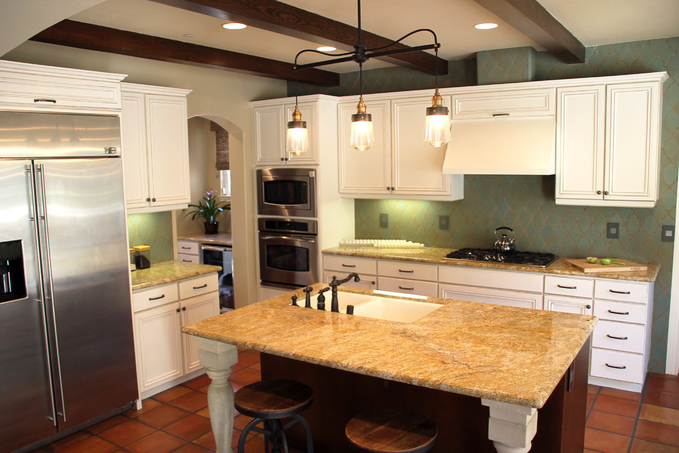 SPANISH MEETS COASTAL Mediterranean Kitchen San Luis Obispo by