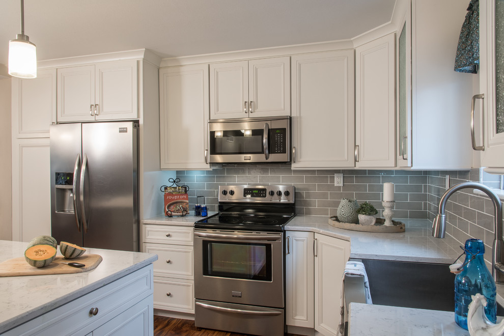 Spann Kitchen Renovation Florissant, MO Transitional Kitchen St