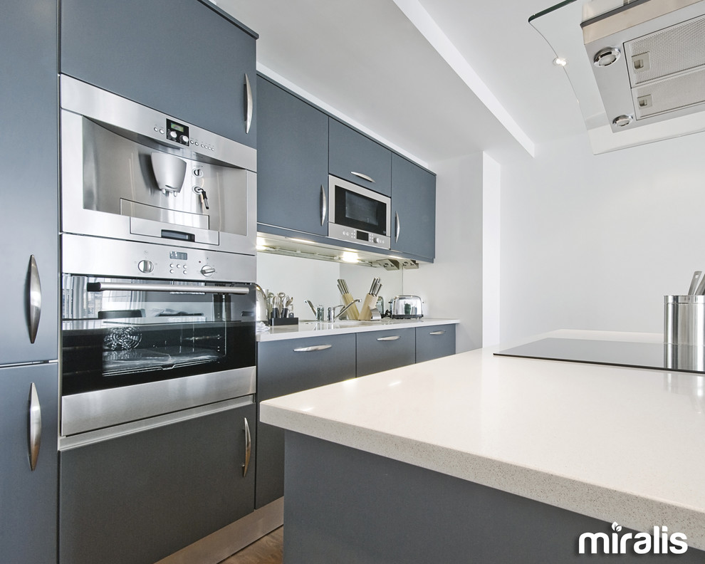 Spotlight Miralis Contemporary Kitchen Boston by The
