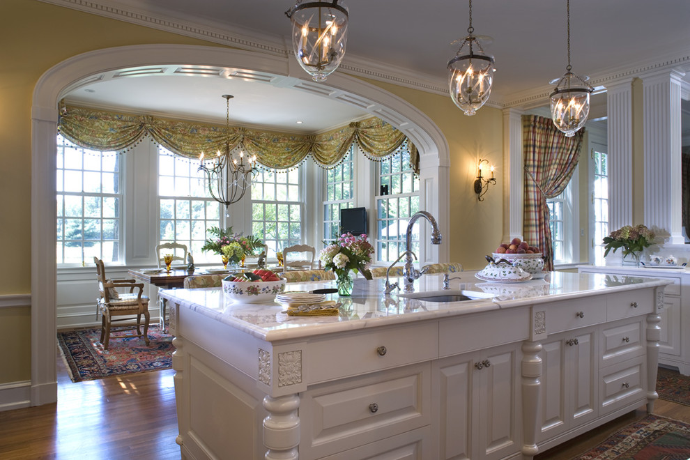 stately kitchen and bath