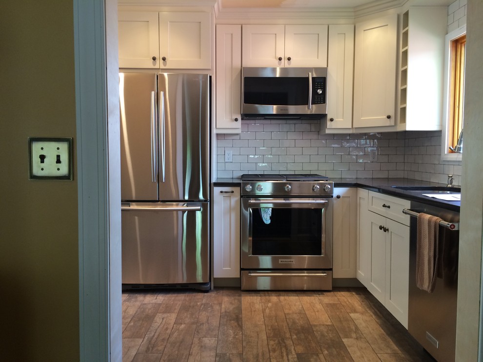 Staten Island kitchen renovation - Transitional - Kitchen ...