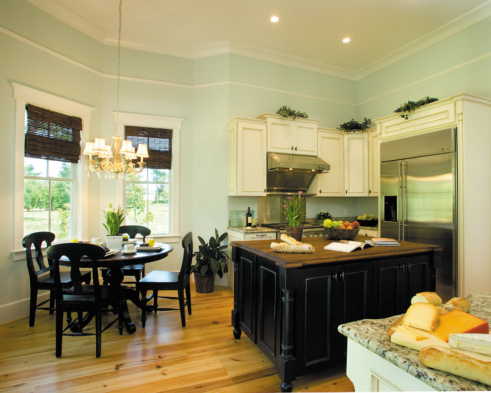 This is an example of a world-inspired kitchen in Wilmington.