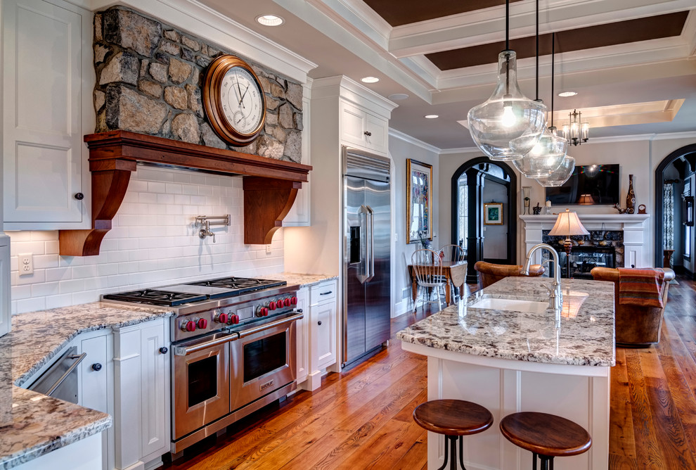 Stone Ledge Traditional Kitchen Other by Farinelli Construction