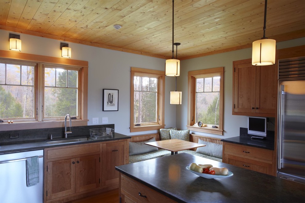 Stowe Vermont Home Contemporary Kitchen Burlington by Joan