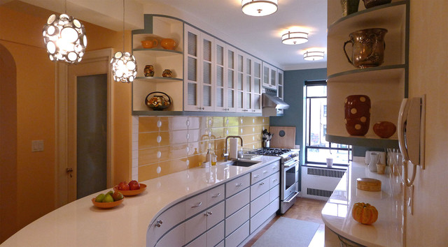 Streamline Moderne Kitchen Design For A 1920s Era Art Deco Apartment Felhandler Steeneken Architects Img~76c16004026c163f 4 4879 1 Ad43062 